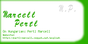 marcell pertl business card